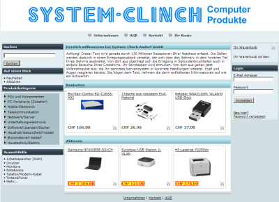 Clinch-Shop